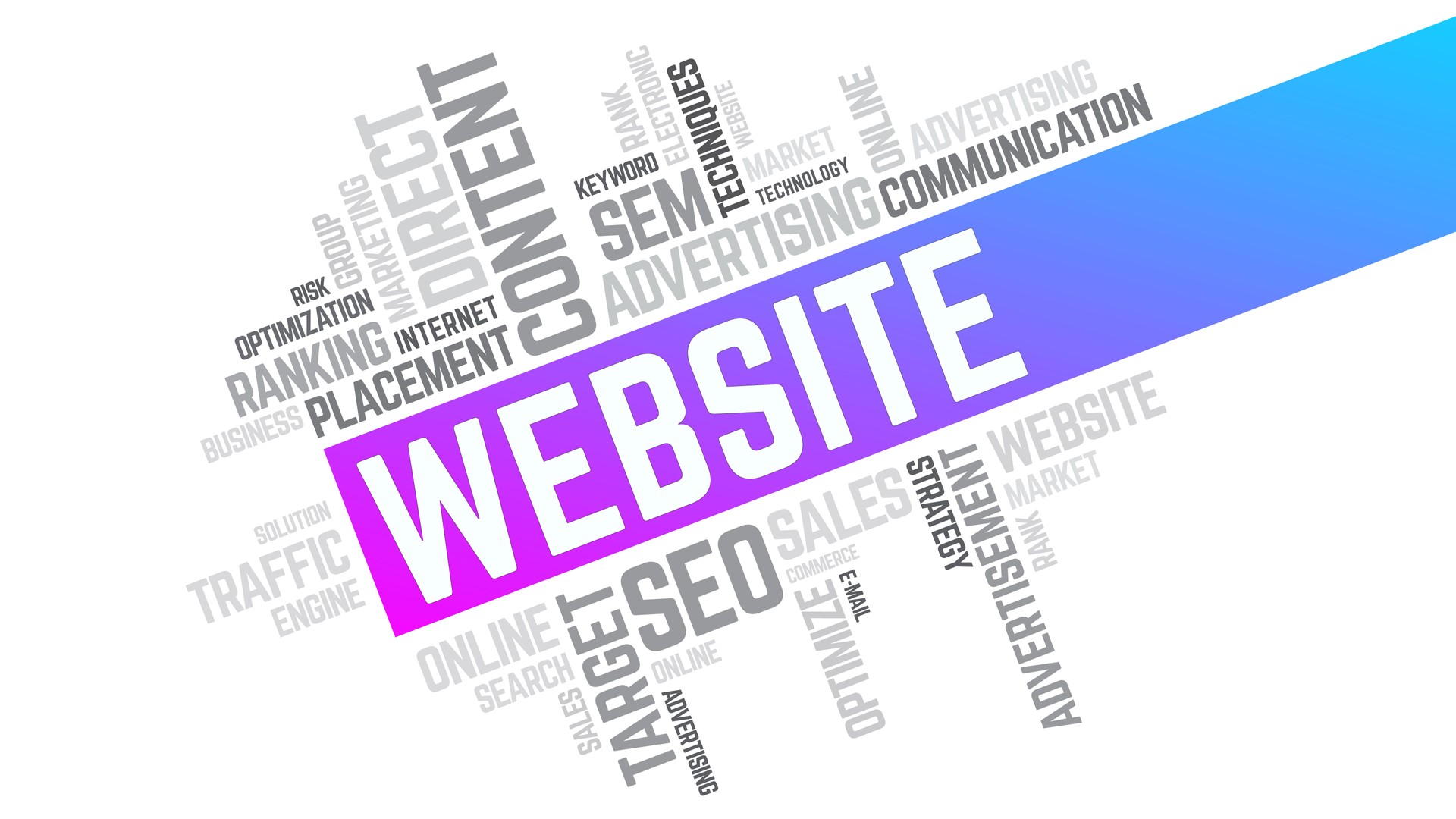 Digital Marketing and Website Strategy Concept